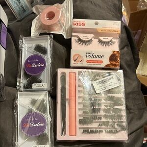 Kiss and Le Dulce False Eyelash Set